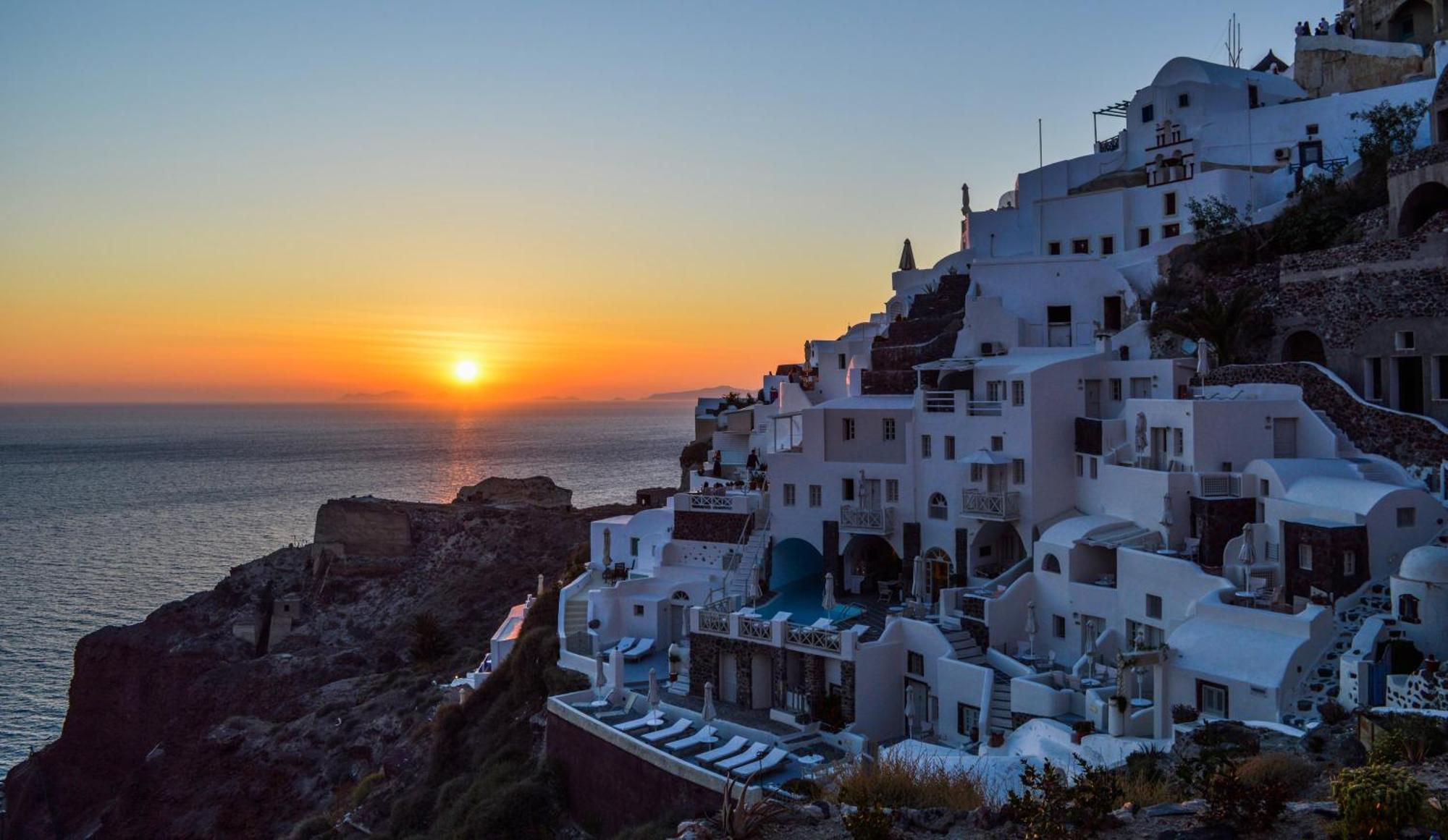 Orizontes Hotel Santorini Пиргос Экстерьер фото